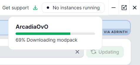 ModrinthApp的整合包更新器